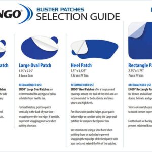 ENGO Blister Patches Combo - 16 Pack
